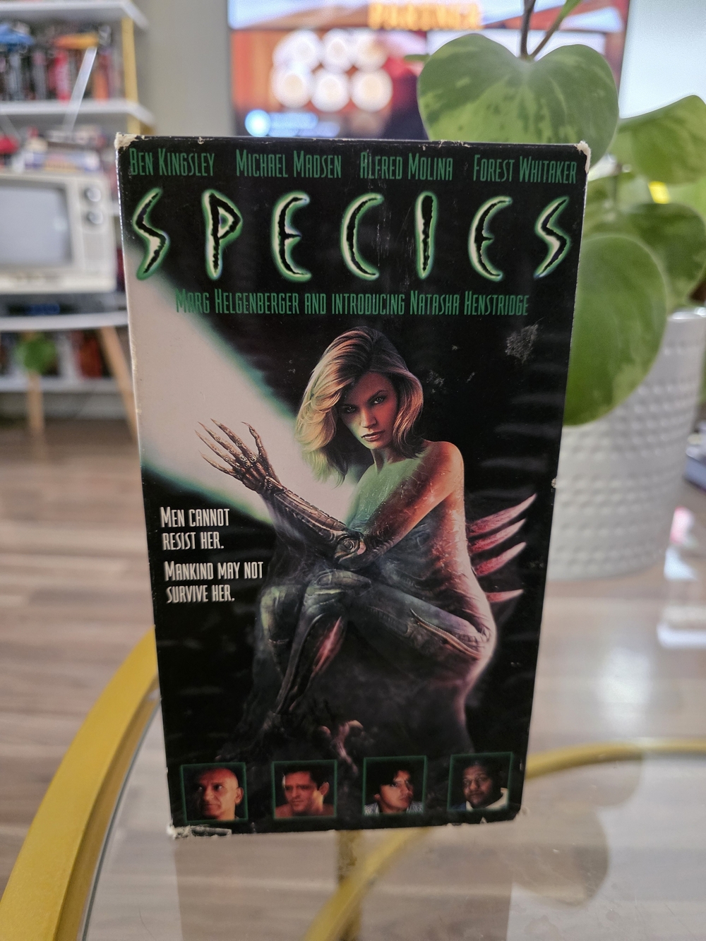 Species (Green) VHS Movie Tape - Unbranded
